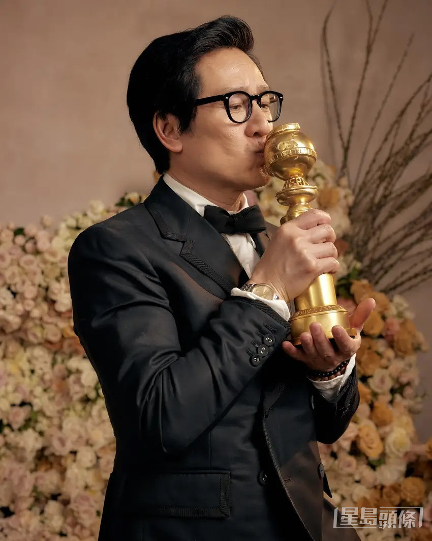 越南華僑演員關繼威奪得金球獎「最佳男配角」。