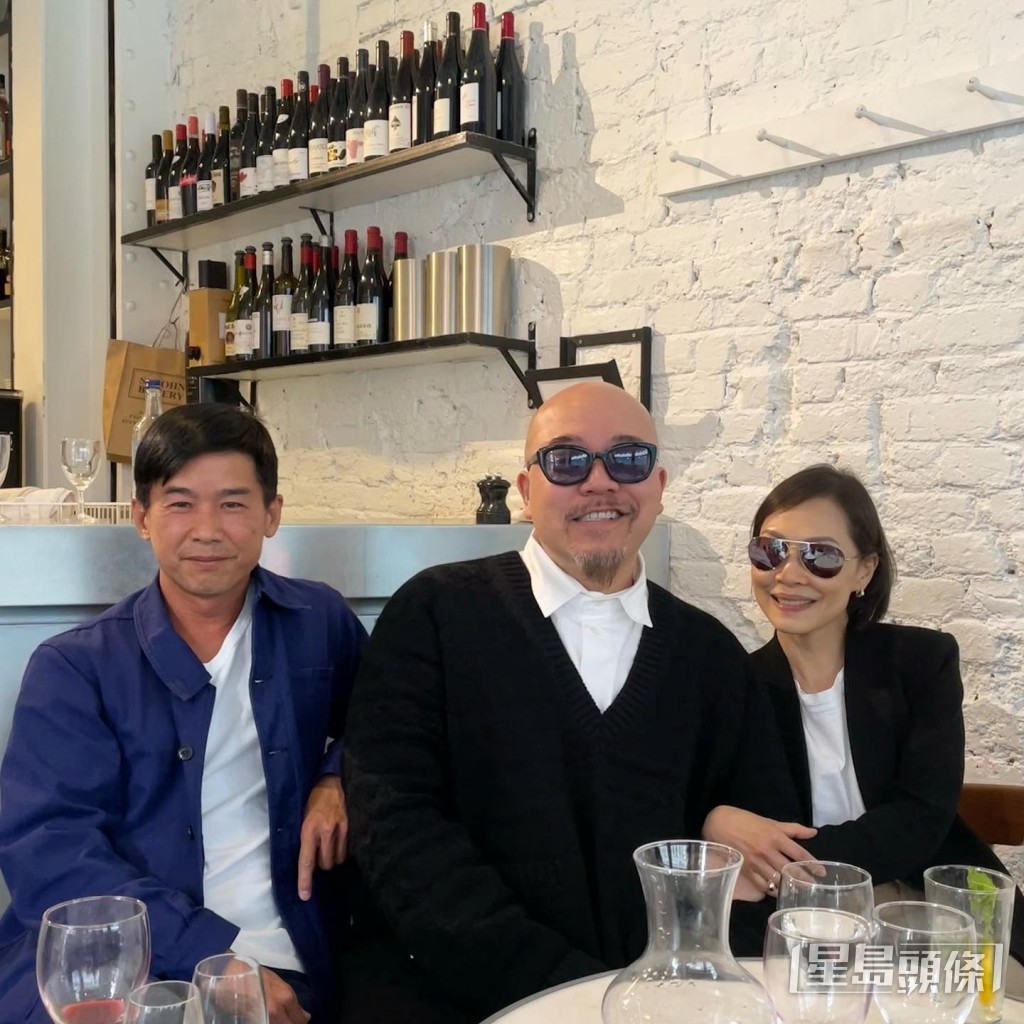林氏伉儷近日飛英同黃偉文慶生，但網民慨嘆彭羚老了不少，可謂歲月不饒人。