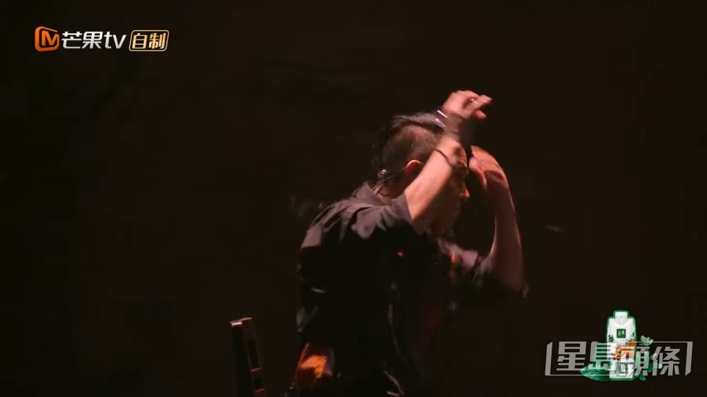 陳小春同張智霖堅係剃頭。