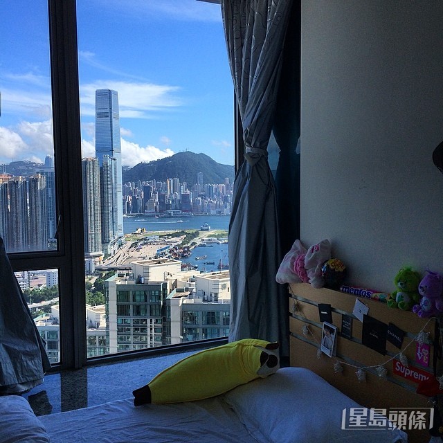 從睡房影出去的風景,景色一覽無遺。