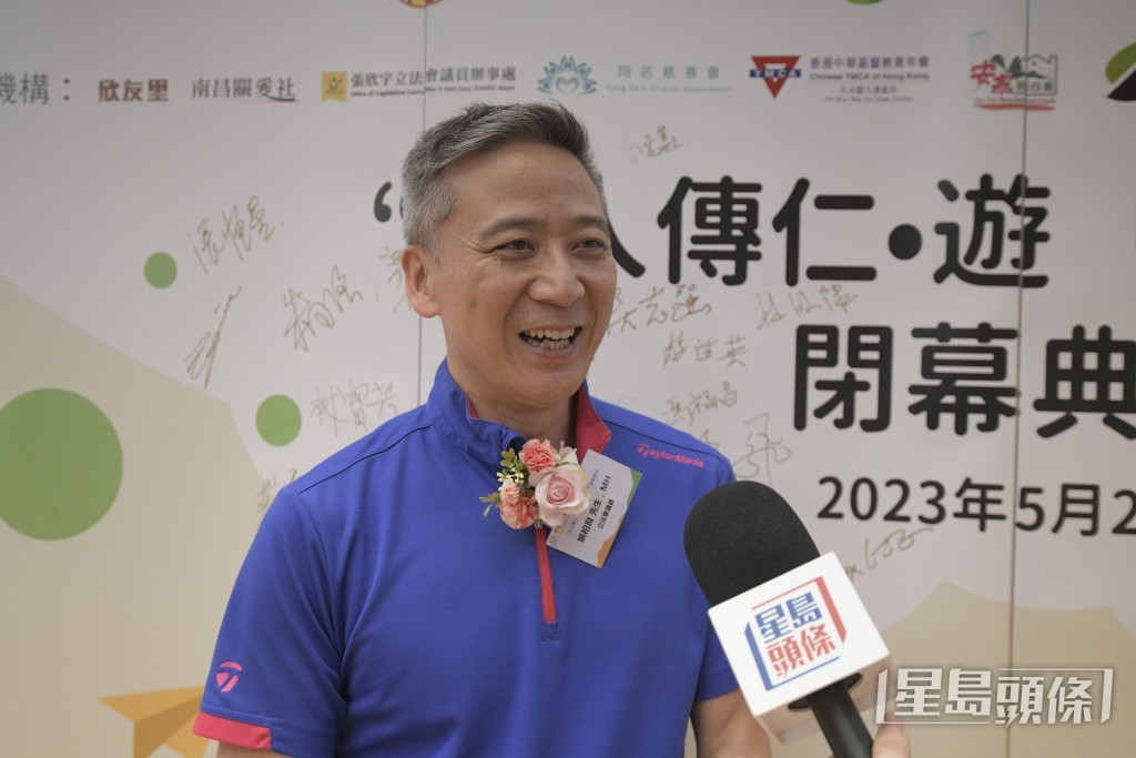 立法會議員姚柏良。陳浩元攝