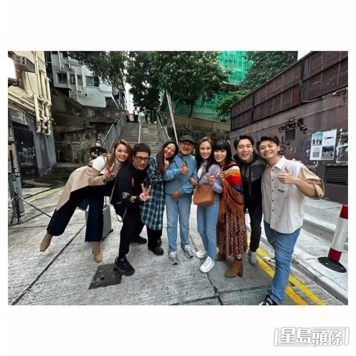 「熊家」大廈外的長樓梯真正是在外景拍攝。