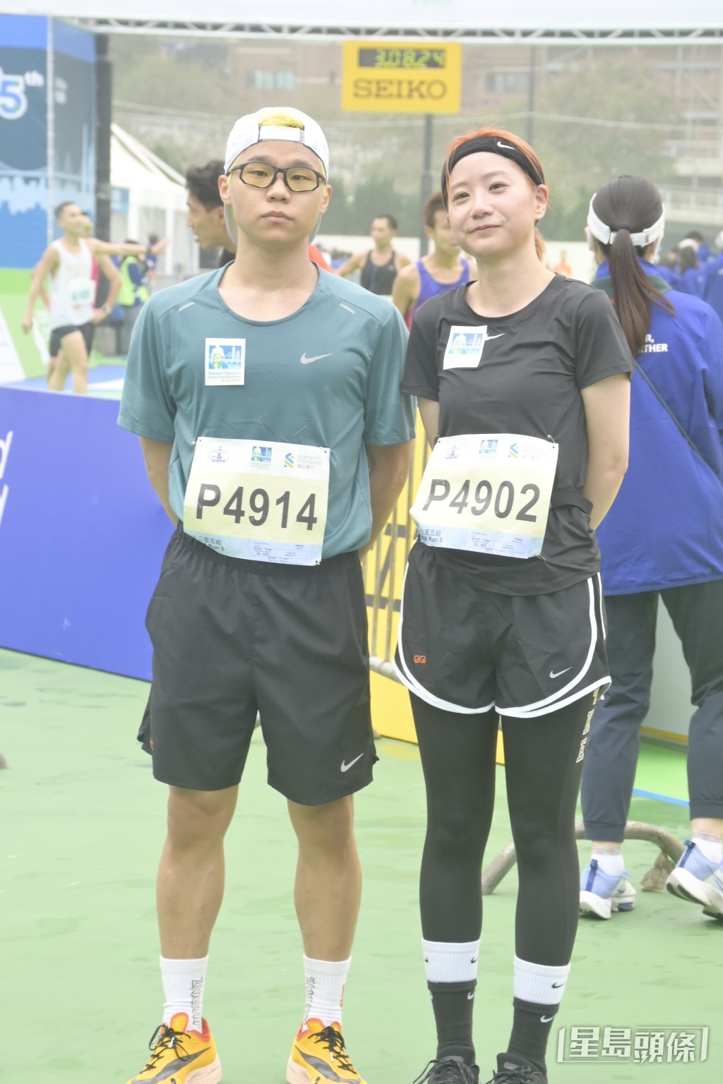 【藝人10公里賽】第5名：湯令山（Gareth T.）  成績：1小時01分43秒