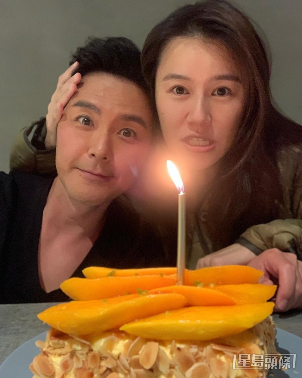 蕭正楠撇甩老婆黃翠如過澳門倒數。