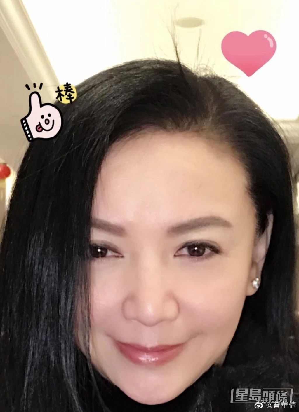 曾華倩曾是80年代當紅花旦。