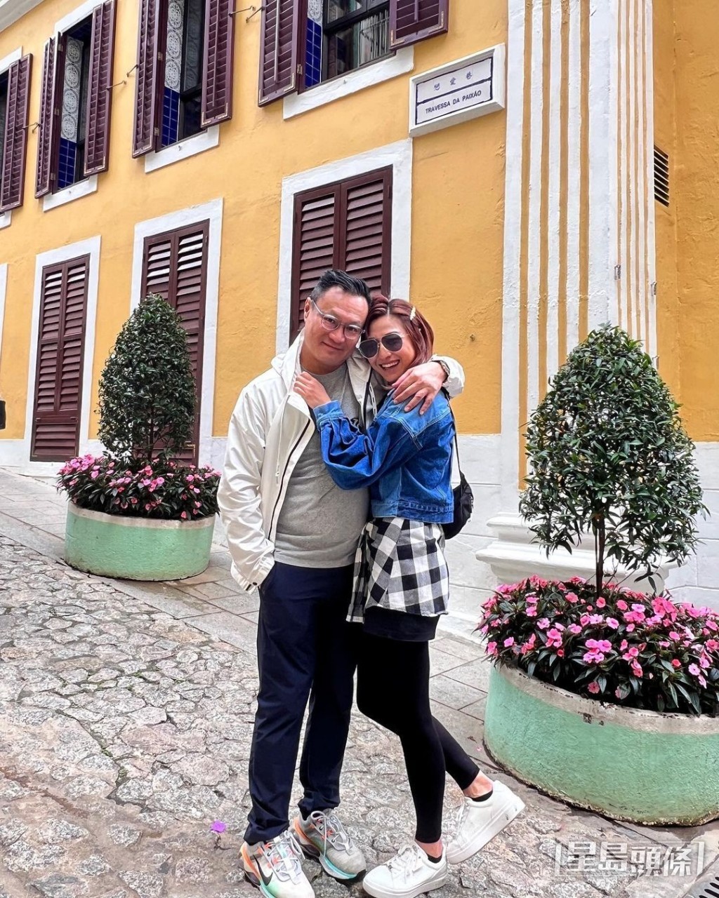 两人拍拖4年依然甜蜜。