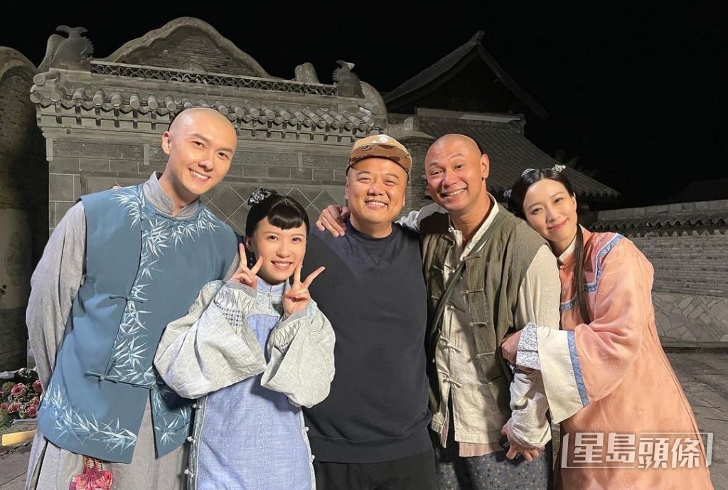 難得再拍TVB劇，不過是在內地拍的《狀王之王》。