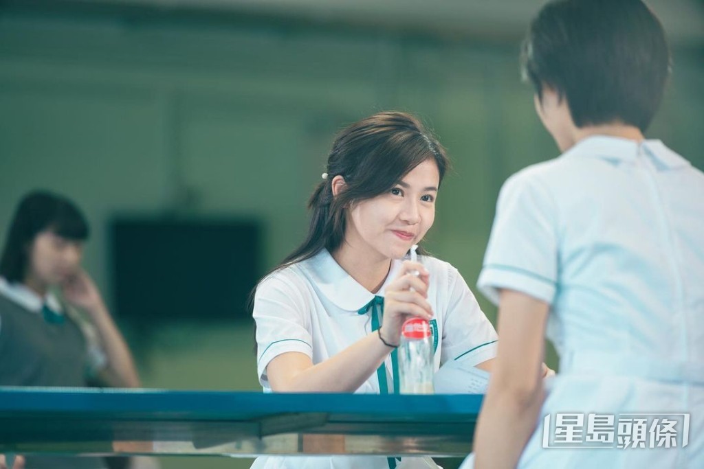 楊偲泳曾演出校園女同性戀電影《喜歡妳是妳》,當中的學生造型都好得。