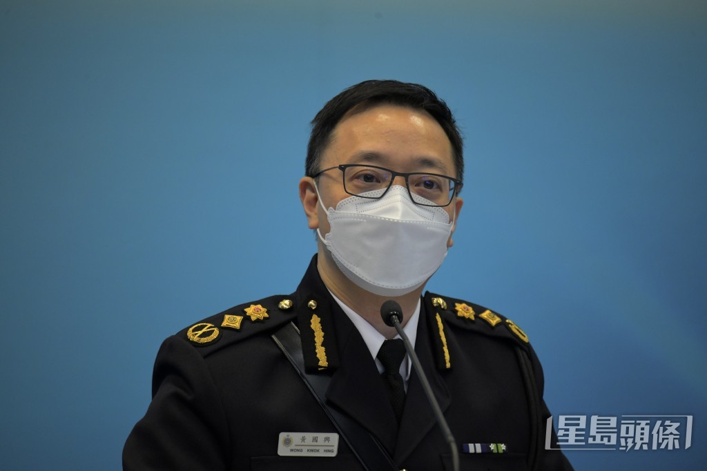 懲教署署長黃國興。梁譽東攝
