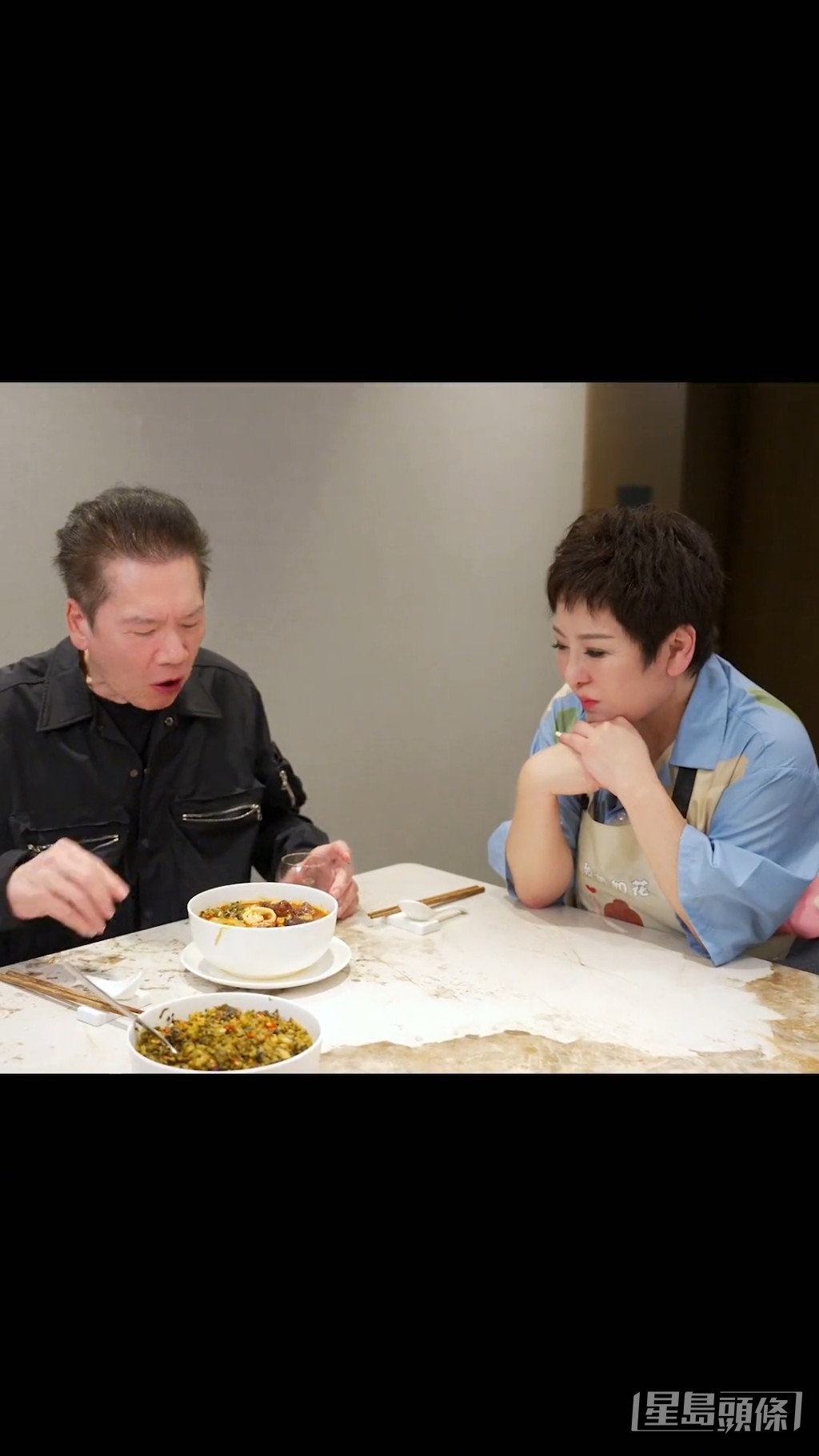 向生食完都大讚。
