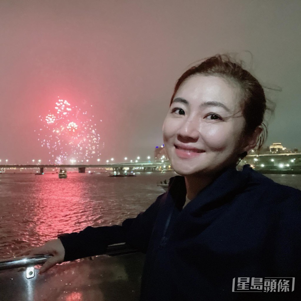 由於新歡是圈外人,Selina不願透露太多。