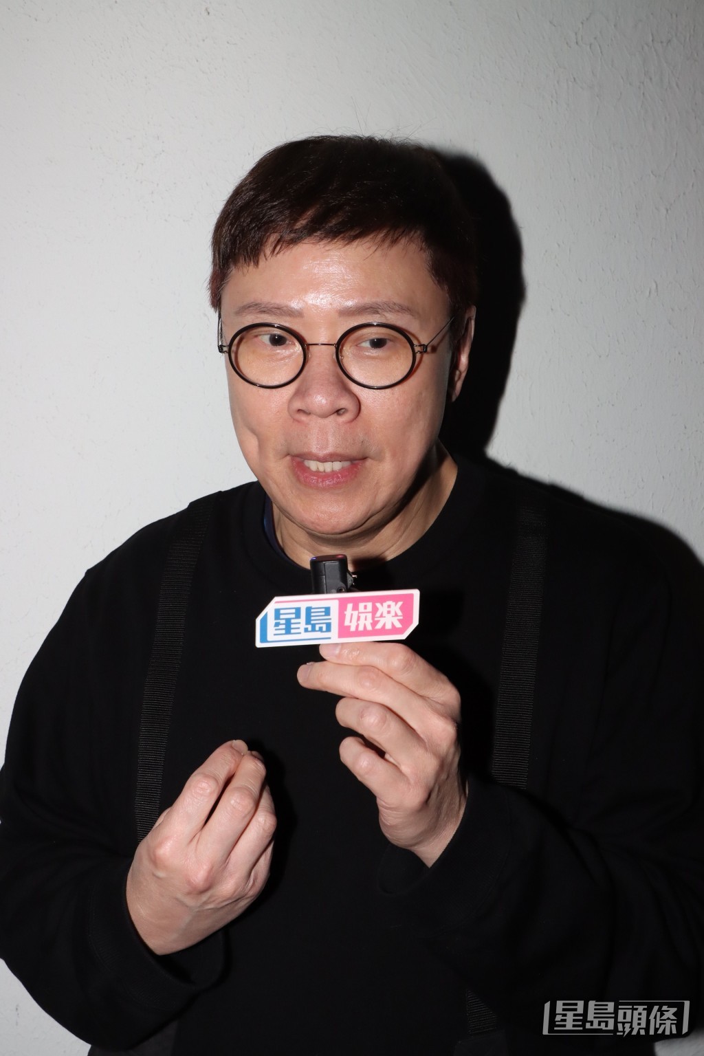 陈志云今日出席3位乐坛新人的新歌MV发布会。