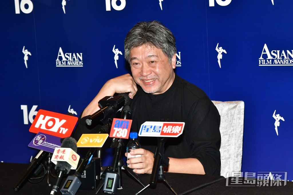 日名導是枝裕和受訪時，大方談想合作的對象。