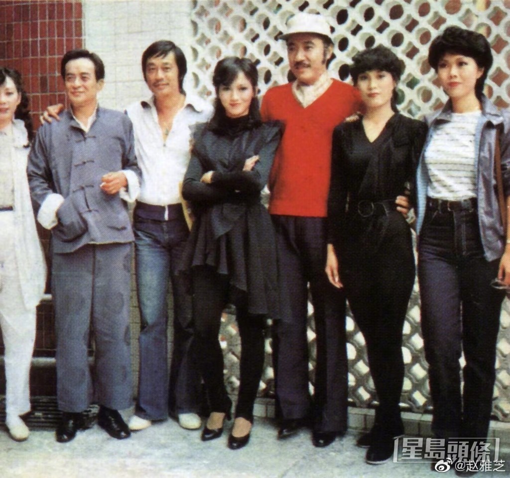 趙雅芝是70至80年代四大花旦之一。