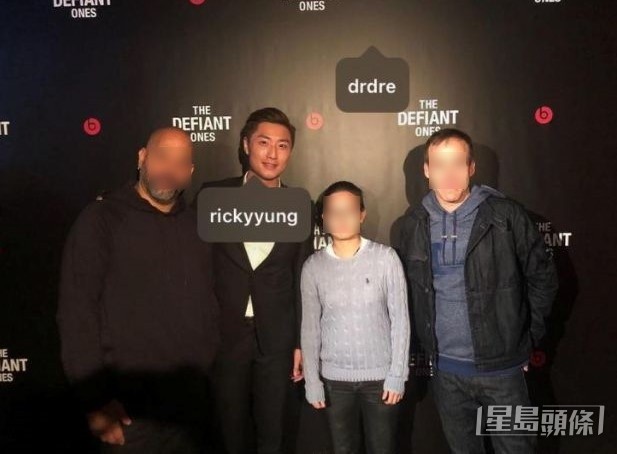 Ricky Yung(左二)與友人一年半前在銅鑼灣合資開設Omakase餐廳。