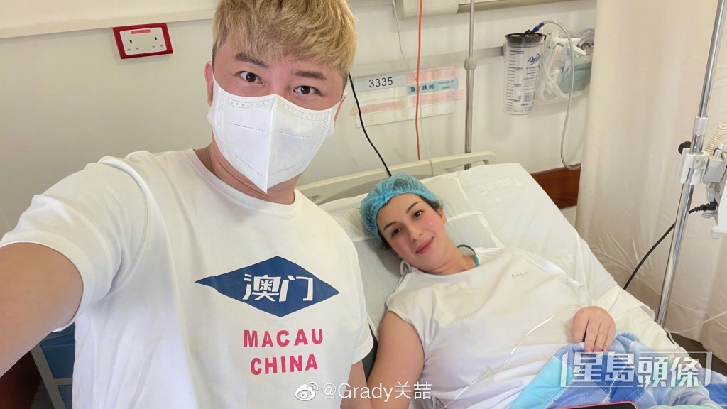 关喆去年才第三度做人父。
