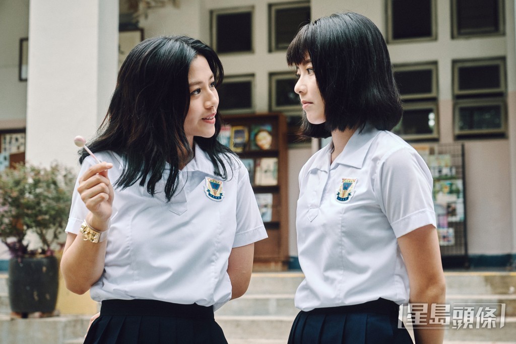 戲中兩人要扮18歲學生妹,她們認為心境比外形更難掌握。