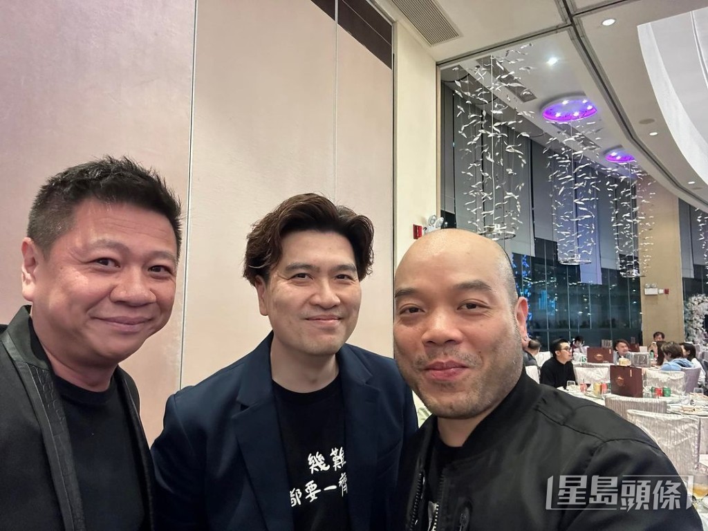 出席《毒舌大狀》慶功。