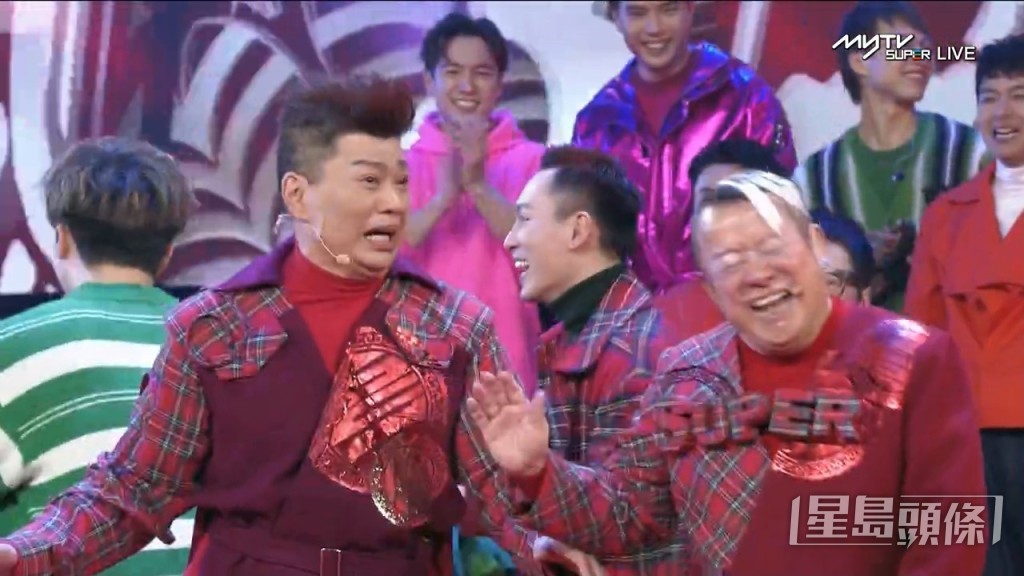曾志伟亦加把口：“好危险㗎嘛。”场面搞笑。