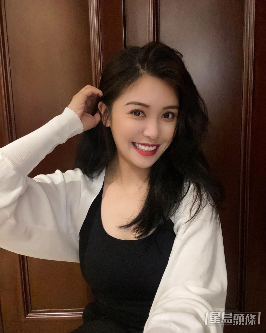 呂善婷得到爸爸的優良基因,絕對是一個靚女。