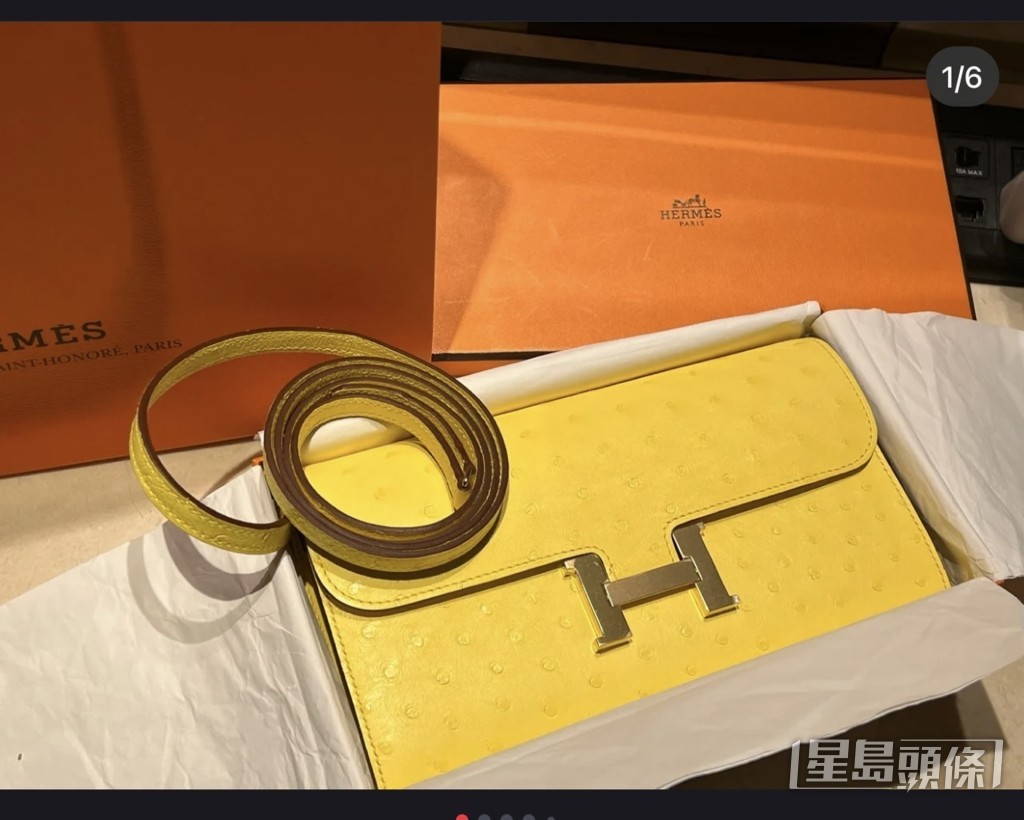王妤嫻有多個Hermès包包。