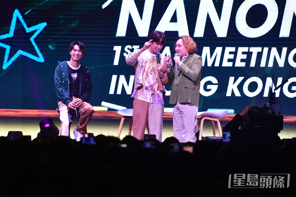 Nanon稱已是第二次來港
