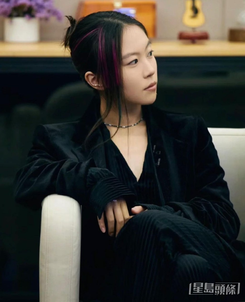 窦靖童愈大愈有妈妈王菲的感觉。