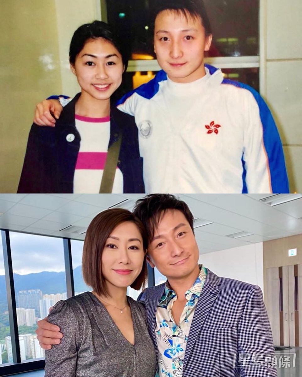 方力申貼出與胡定欣昔日的合照,力證兩人都冇整容!