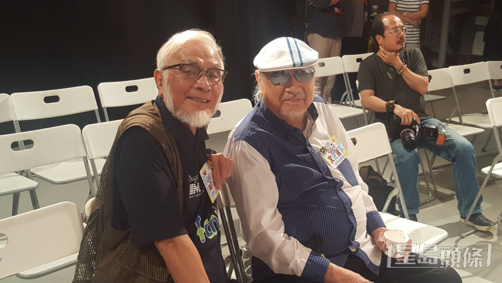 繼已故殿堂級唱片騎師UncleRay後，何鑑江（左）是第二長壽的節目主持