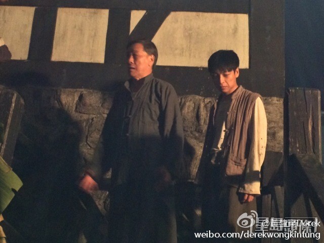 2015年的《枭雄》，有机会与老戏骨刘江合作。