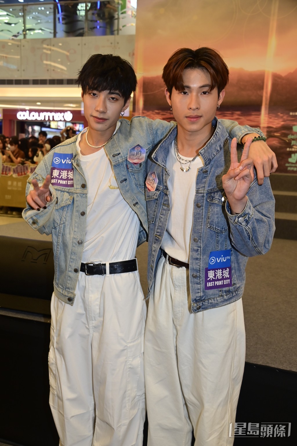 4号Owen与13号Tiger Foo。