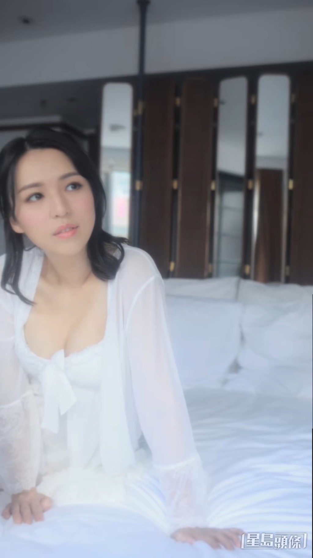 40歲的「宅男女神」孫慧雪雖然已為一子之母，不過她依然保養得宜。