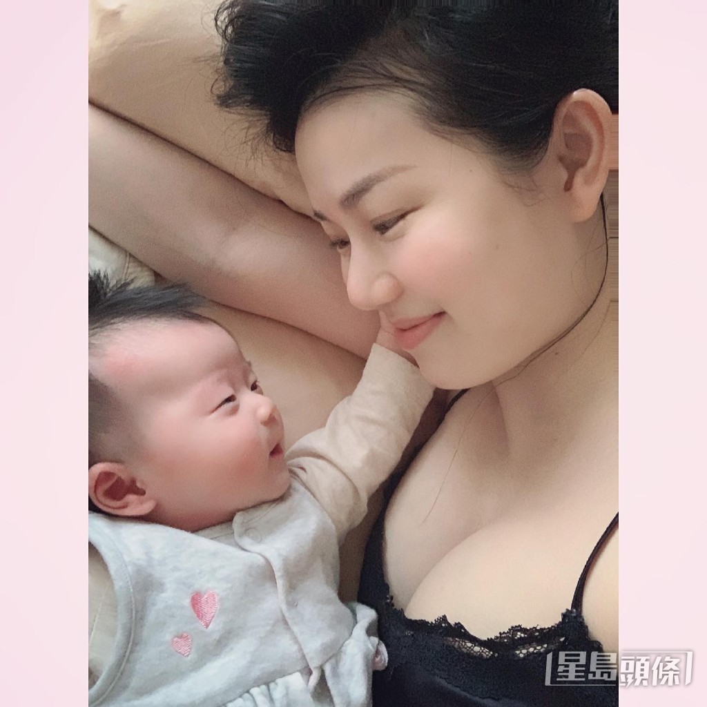 張美妮婚後育有一3歲多女兒「笑咪咪」。