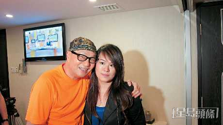 钟伟强亦因参加《中国好声音2》而与囡囡Sharon感情大跃进。（《东周刊》图片）