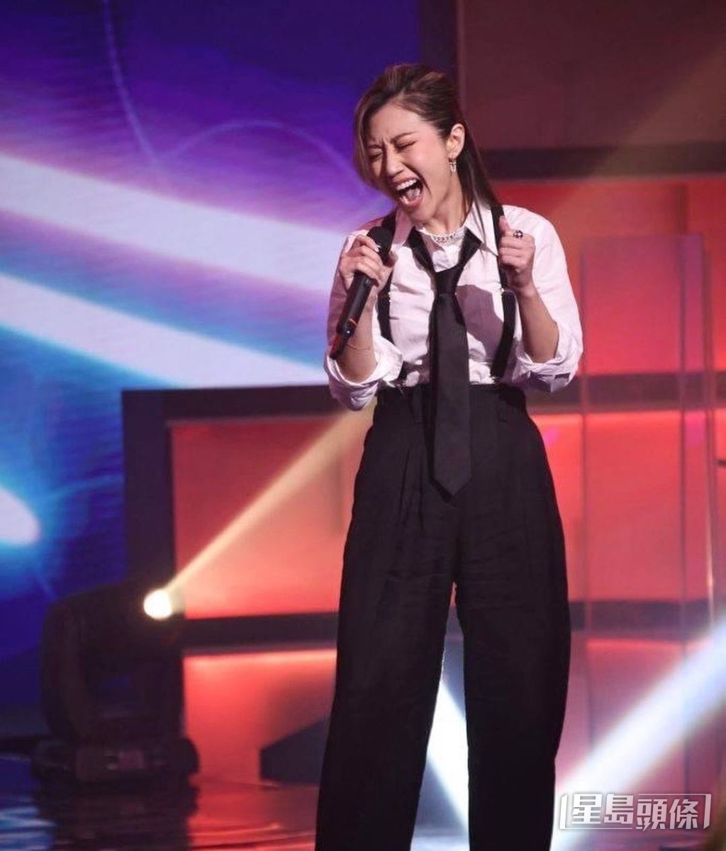 支嚳儀於《中年好聲音》七強止步。