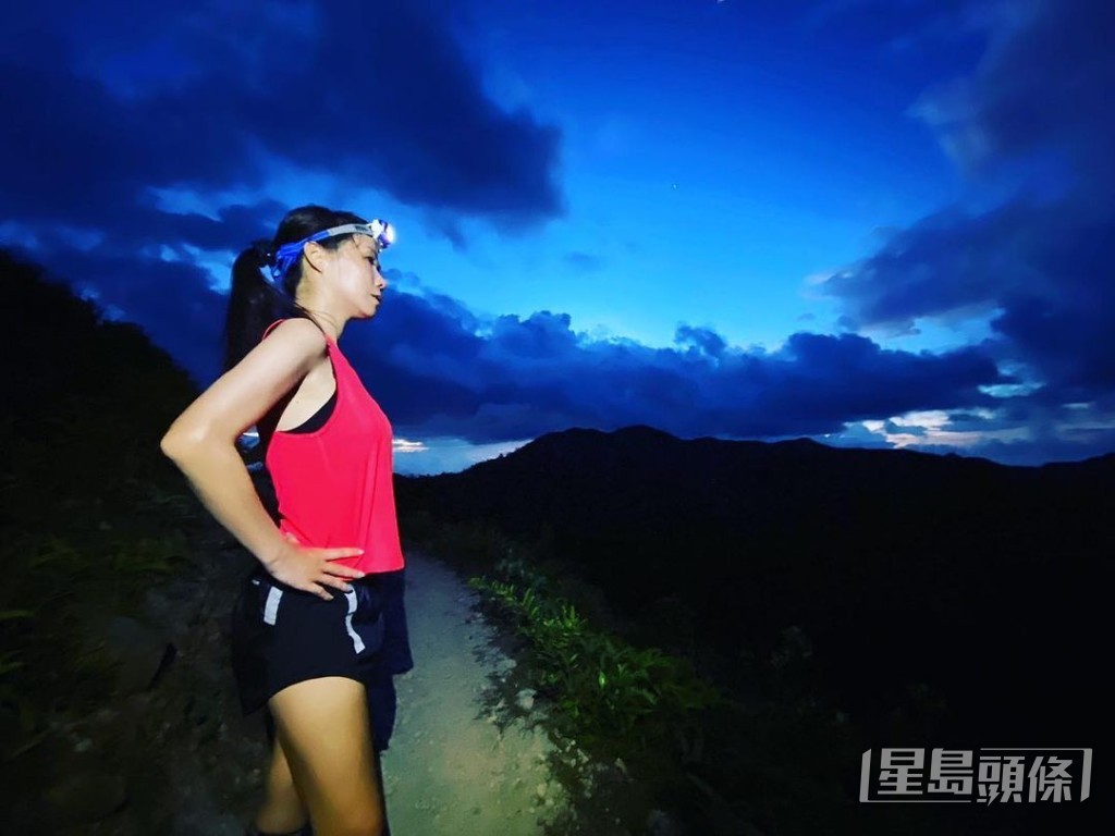 呂麗君跑步會挑戰不同路線。
