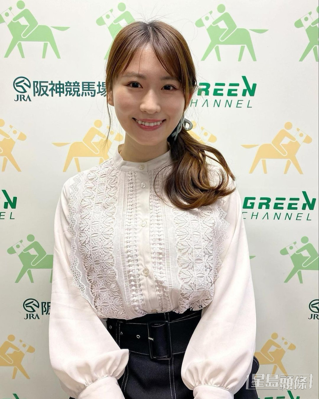 “坤嫂”滨口爱子嫁吴业坤前在日本当赛马主播。