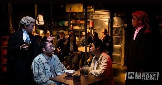 導演何爵天執導的《正義迴廊》,票房收逾4,000萬。