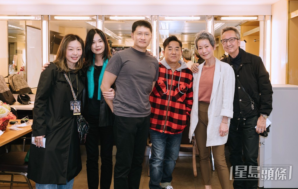 葉童與老公陳國熹亦罕有同場。