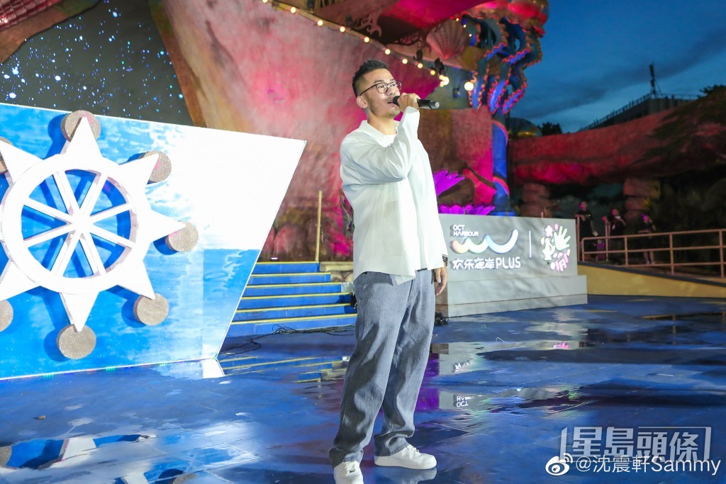 Sammy在內地除了演戲，還有不少商演工作搵真銀。