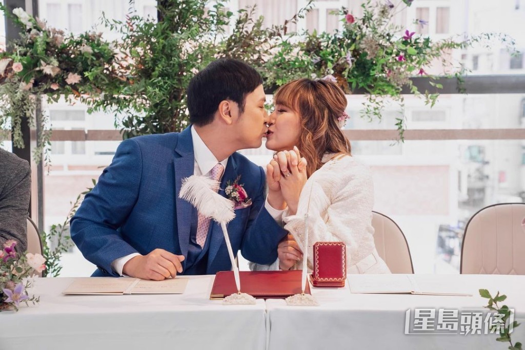 李泳豪婚後第一post分享結婚靚相。