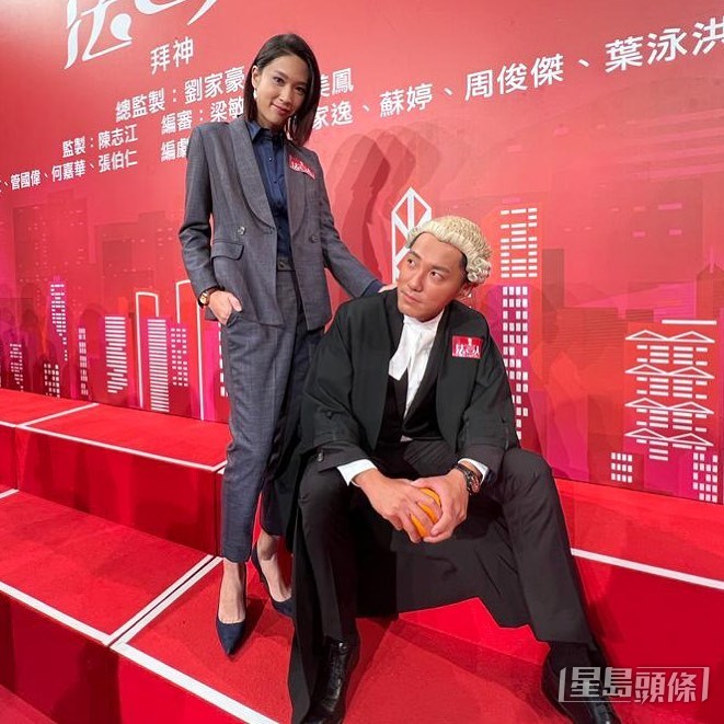《法言人》同张颖康的感情线令不少观众都非常喜爱。