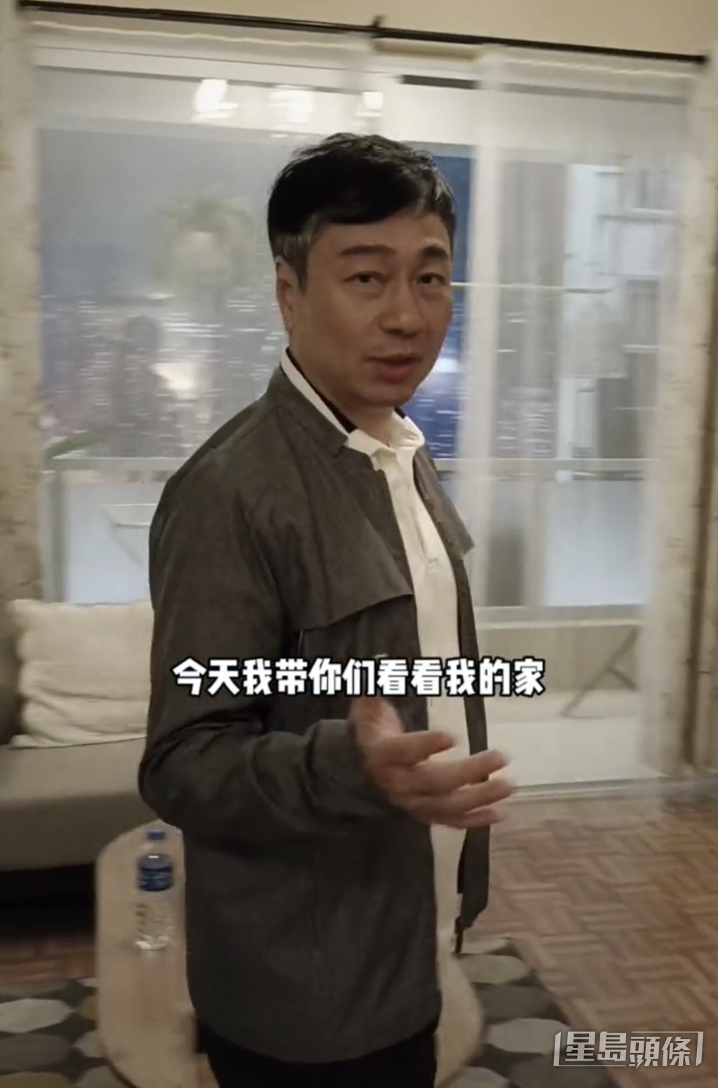 黎耀祥早前試過拍片介紹自己的「家」！