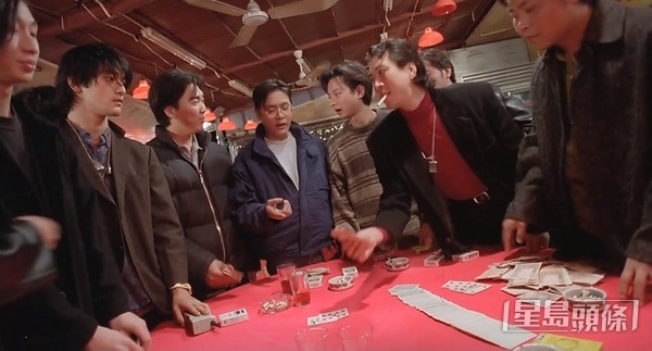 在《兩個只能活一個》與金城武對賭。