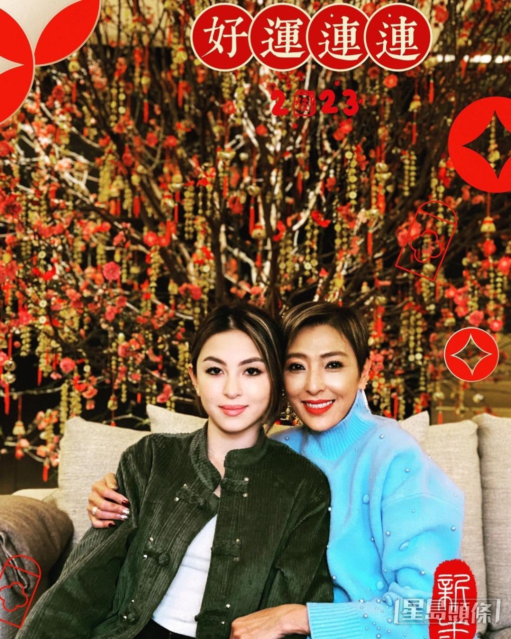 母女俩亦经常于IG大晒靓相非常吸Like。