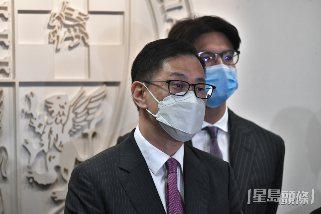 杜淦堃指國安法條文尚有不明確之處，公會希望將來由香港法庭𨤳清。陳極彰攝