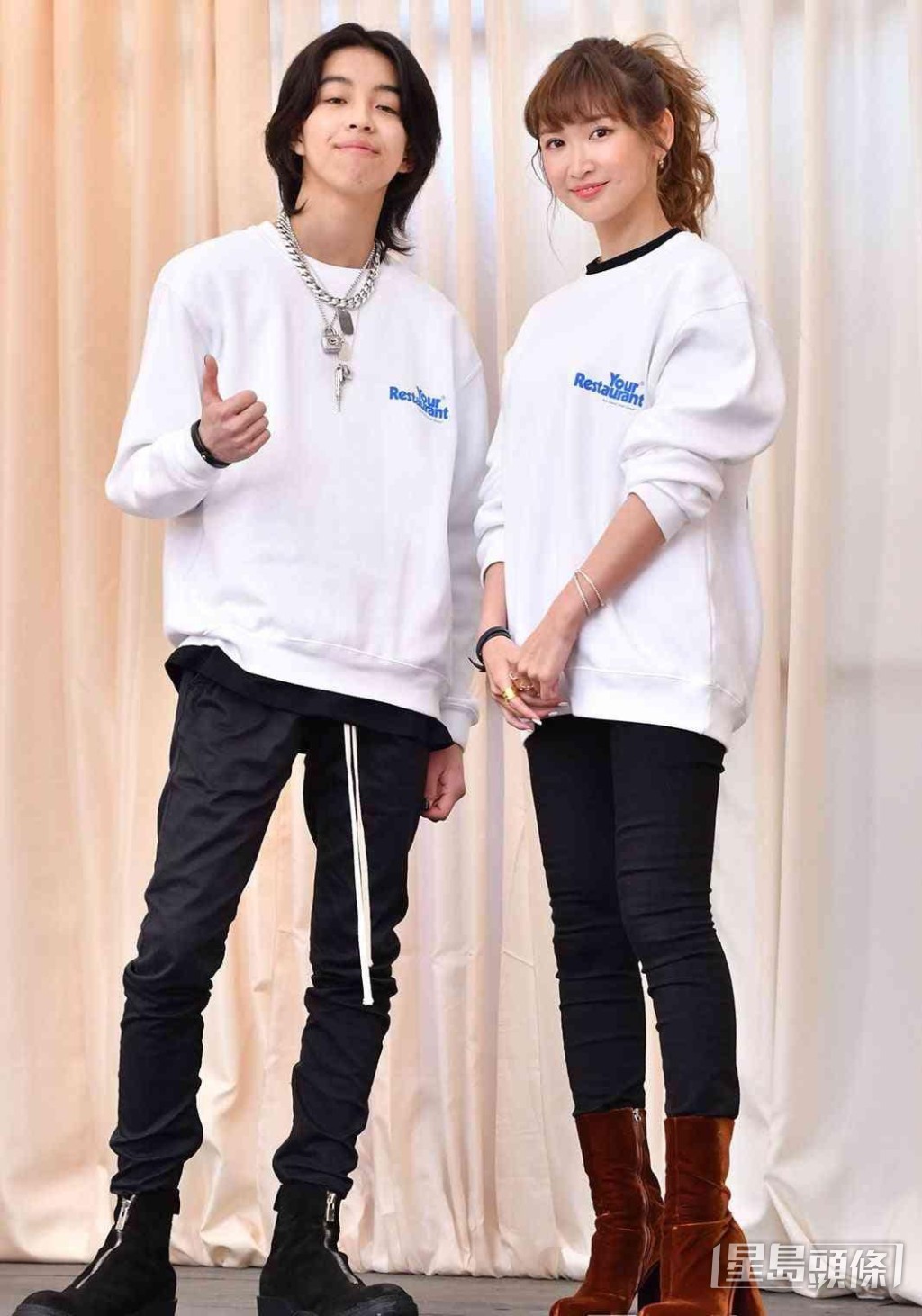 YOSHI與35歲失婚女星紗榮子發展相差16年「母子戀」。