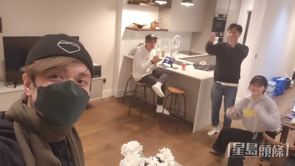 張敬軒因為父母在倫敦確診,仲即時埋班錄歌拍MV,善用時間。