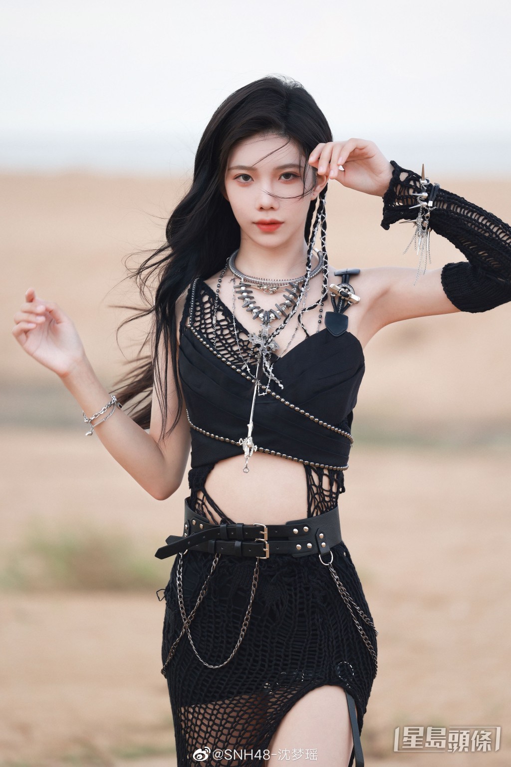 沈夢瑤擔憂外界的幻想，會造成其陰影。