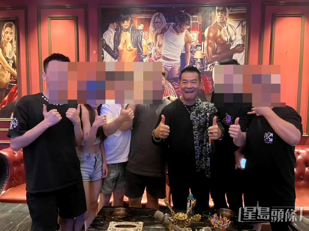吳毅將今次是在內地酒吧登台,其間發惡只是即興演出。